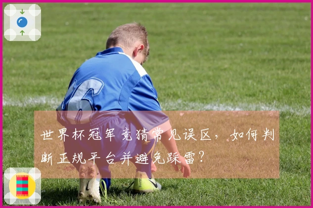 世界杯冠军竞猜常见误区，如何判断正规平台并避免踩雷？